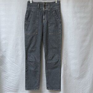 Veronica Beard Logan Slim Jeans Womens 26 Hi Rise Straight Leg Casual Party